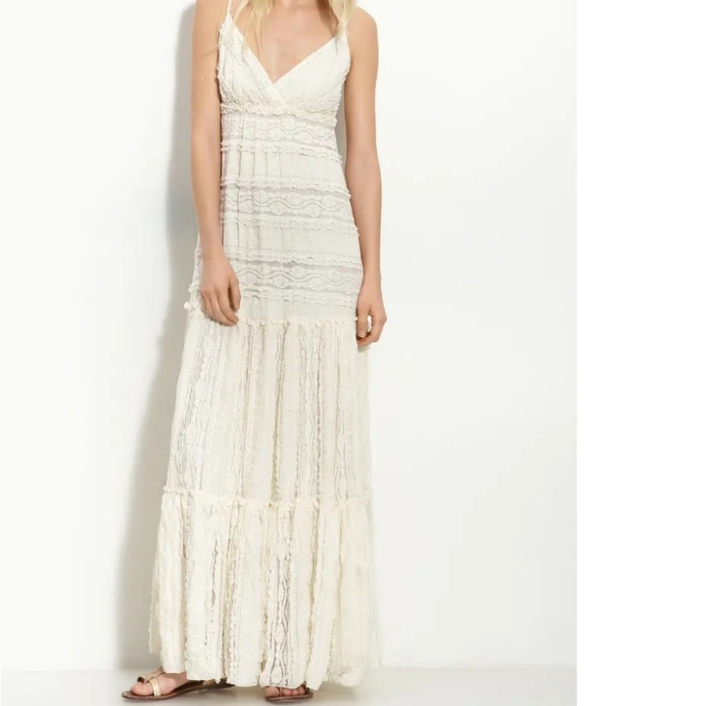 Willow and Clay lace maxi dress